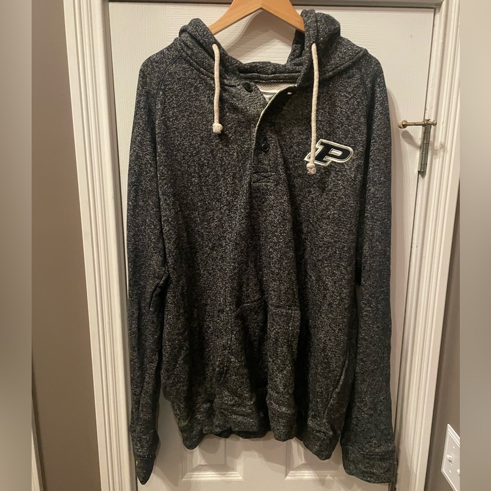 Purdue University 3 button Sweater/ Hoodie
